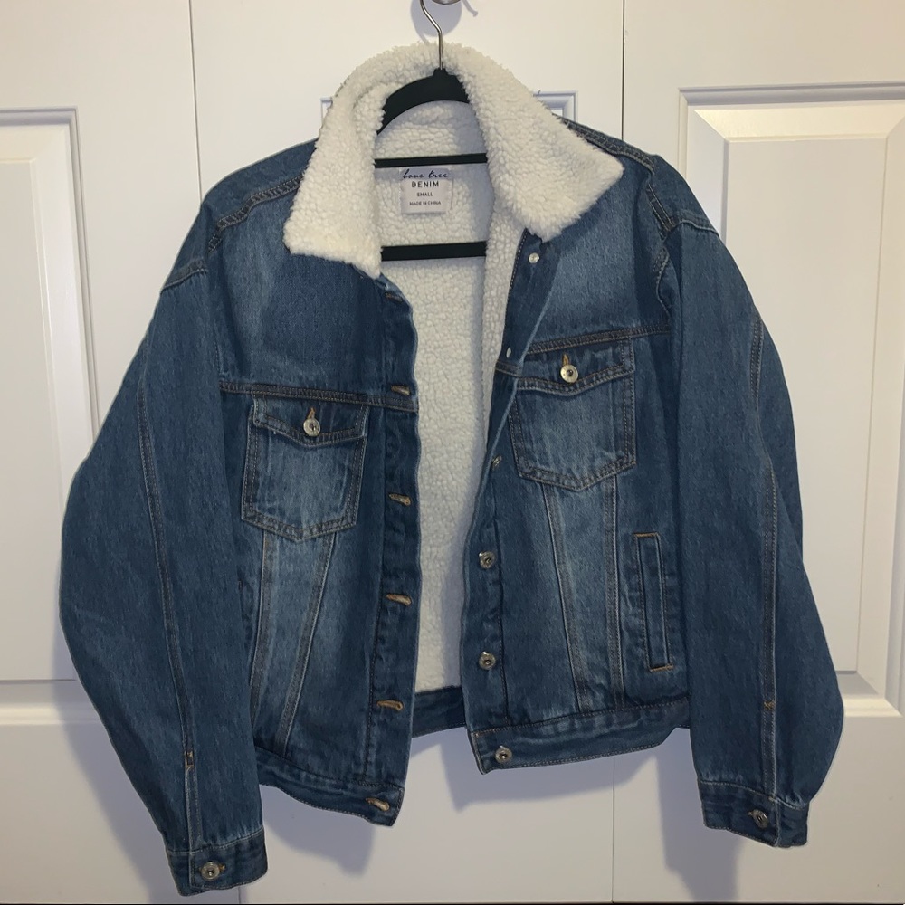 Sherpa Jean Jacket